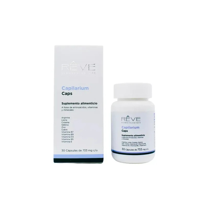 Reve Capilarium Capsulas Suplemento Alimenticio 30 Capsulas