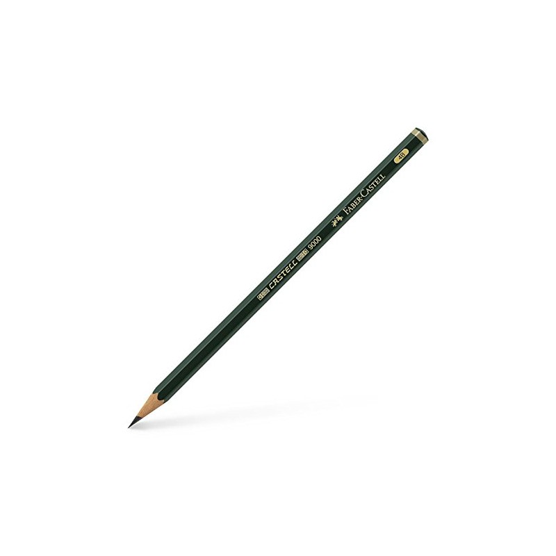 Castell 9000 Black Lead Pencil, 4B