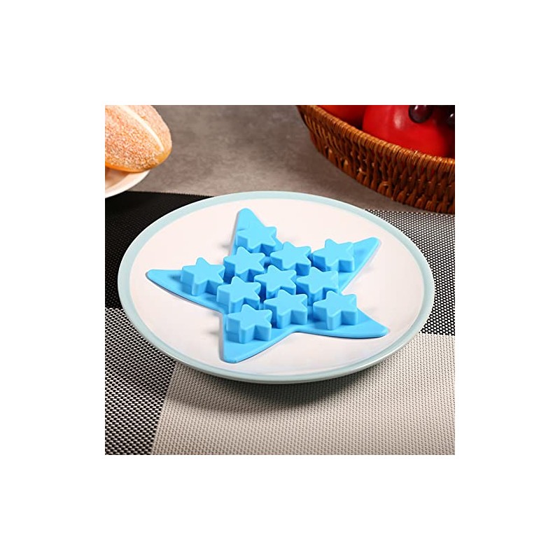 Bandeja de Hielo de Estrella, 1 Bandeja de Cubitos de