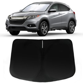 PAIMOHO Windshield Sun Shade for 2023 2024 2025 Honda HR-V (LX Sport EX EX-L), Car Front Window Sunshade with 240T Sun Visor Protector Blocks UV Rays Heat Sun Shield Accessories(Honda HRV)