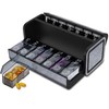TOMSKYE Portable Pill Case, Large Capacity, 1 Week, 2 Times