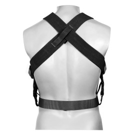 Rothco Tactical Combat Suspenders 2" Adjustable with Quick Release Buckle - Black