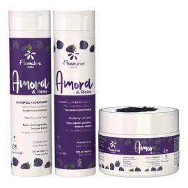 Kit Floractive Shampo Acondicionador Mask Cabellos Rubios