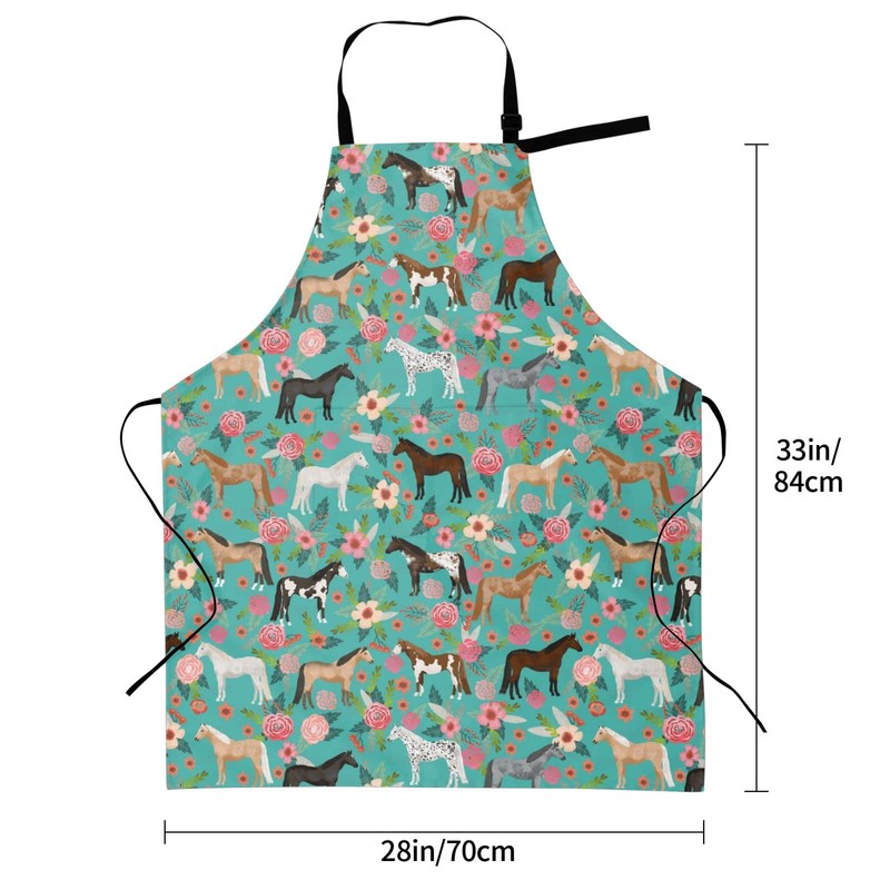 WELBB Aprons With Pockets for Men Women Kitchen Apron Cooking