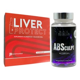 Kit Quemador Grasa Abdominal + Protector Limpiador De Hígado