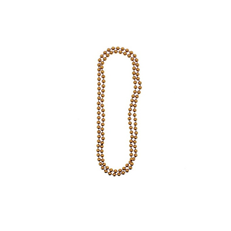 Zac's Alter Ego Plastic Colour Bead Necklace for Fancy Dress