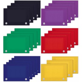 Better Office Products 3 x 5 Inch Index Card Case, 24 Pack, Semi-rigid Plasti...