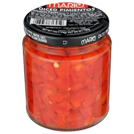 Mario Camacho Foods Diced Pimientos, 7 Ounce (Pack of 12)