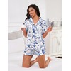 SHESHOW Corgi Pajamas for Women Set Preppy Cute Dog Pjs