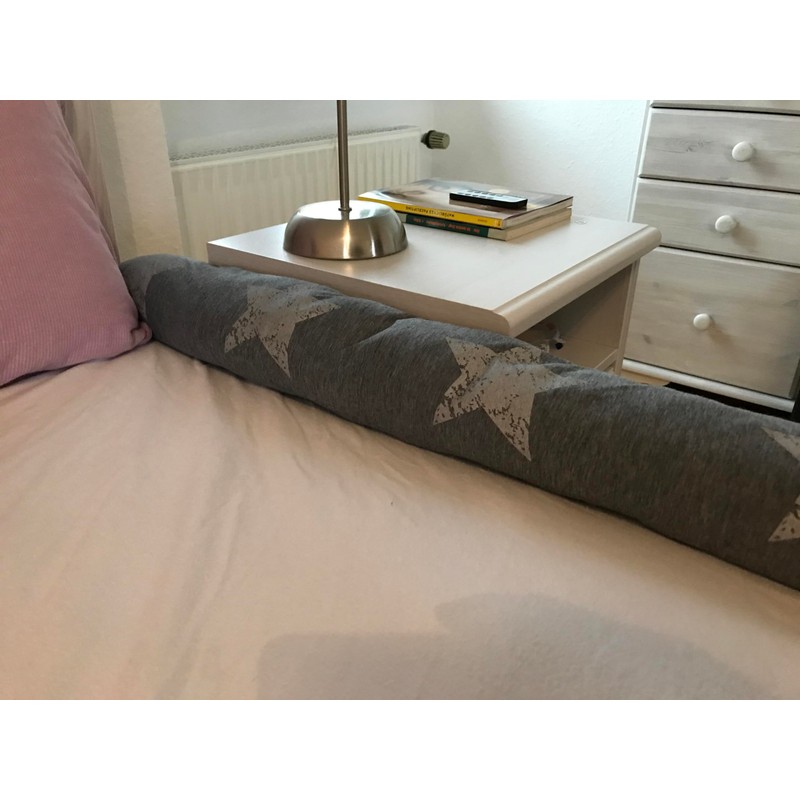 Ventilkappenkönig Draught Excluder Grey Beige - Perfect Fit 90 cm