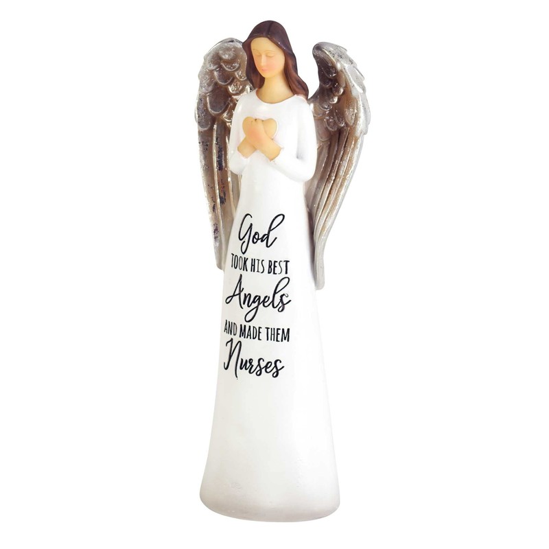Dicksons God Took Best Angels Made Nurses White 8 inch