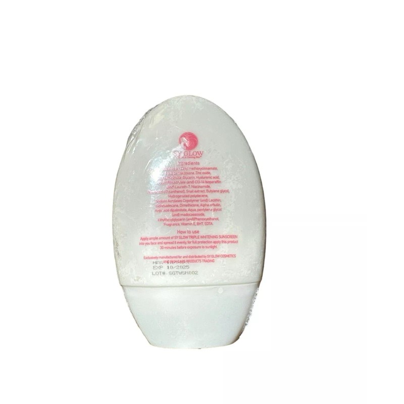 SY GLOW - Triple Whitening Sunscreen SPF50