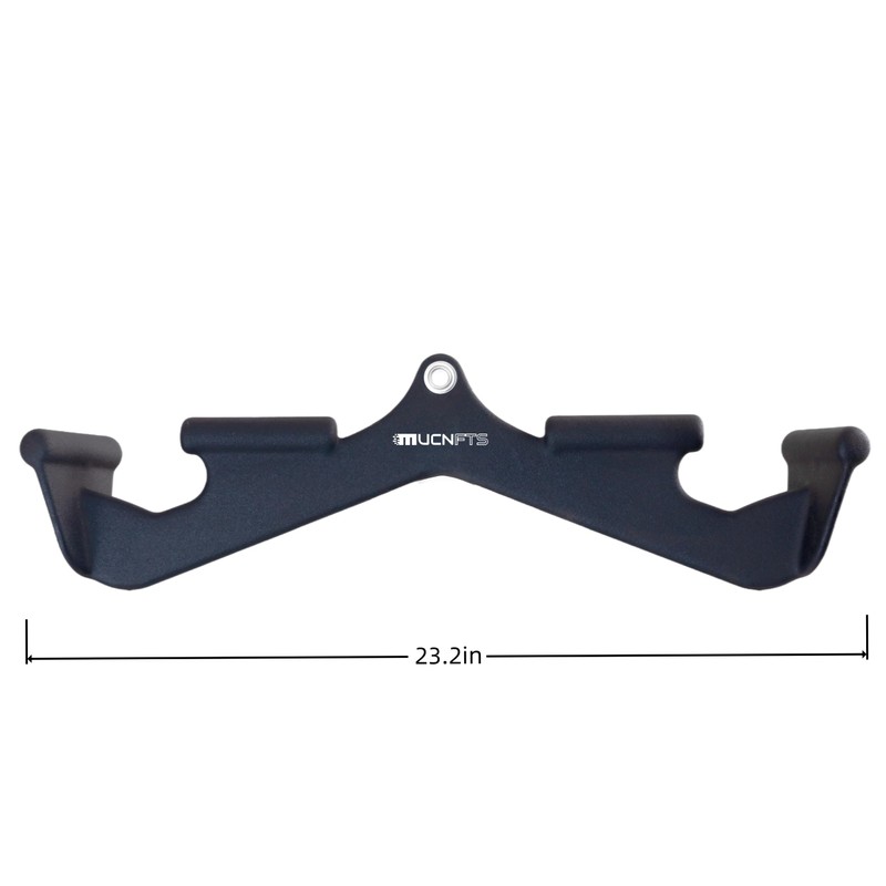 MucnFTS LAT Pulldown Attachments, Thickened Ergonomic Back Tricep Training Handle,