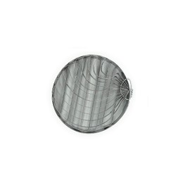 Marcador/cortador para cubierta de conchas de pan dulce redondo de acero inoxidable de 10 cm de diámetro y de 2 cm de altura de dos vistas, una por cada lado