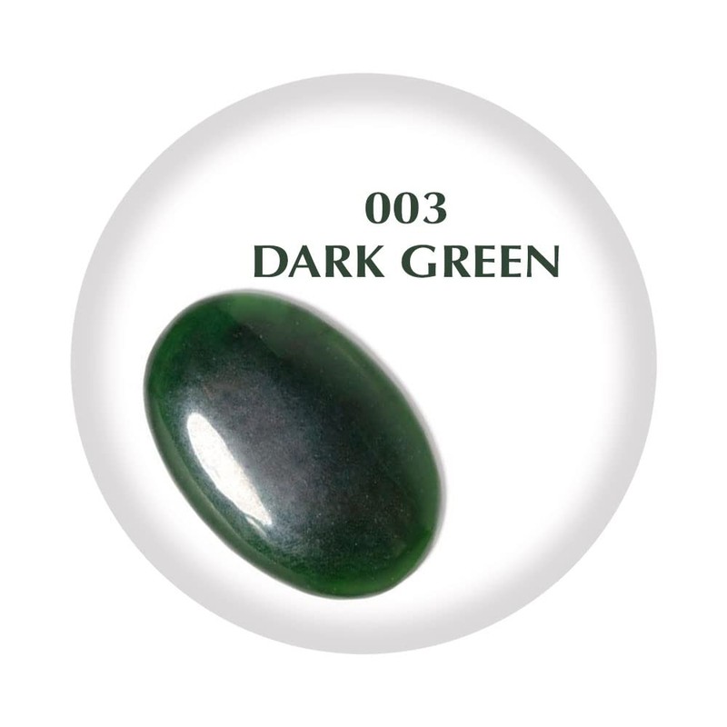 Lola Make-Up Mono Eyeshadow, Dark Green, Satin, Rich Intense Pigmentation,