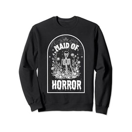 Maid of Horror, Horror, Wedding, Brial, Fun, Rock Style Sweatshirt