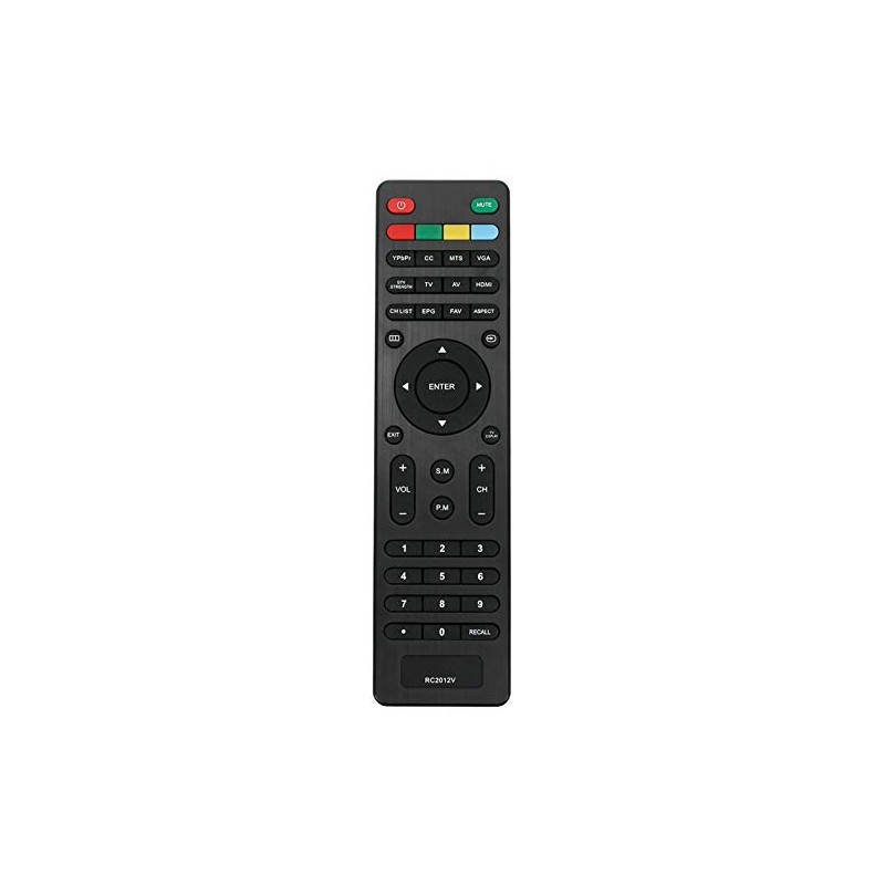 RC2012V Replacement Remote Control fit for Viore TV LED26VF50 LED19VH50