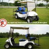 SAMXOMAP Golf Cart Front and Rear Seat Covers Waterproof and
