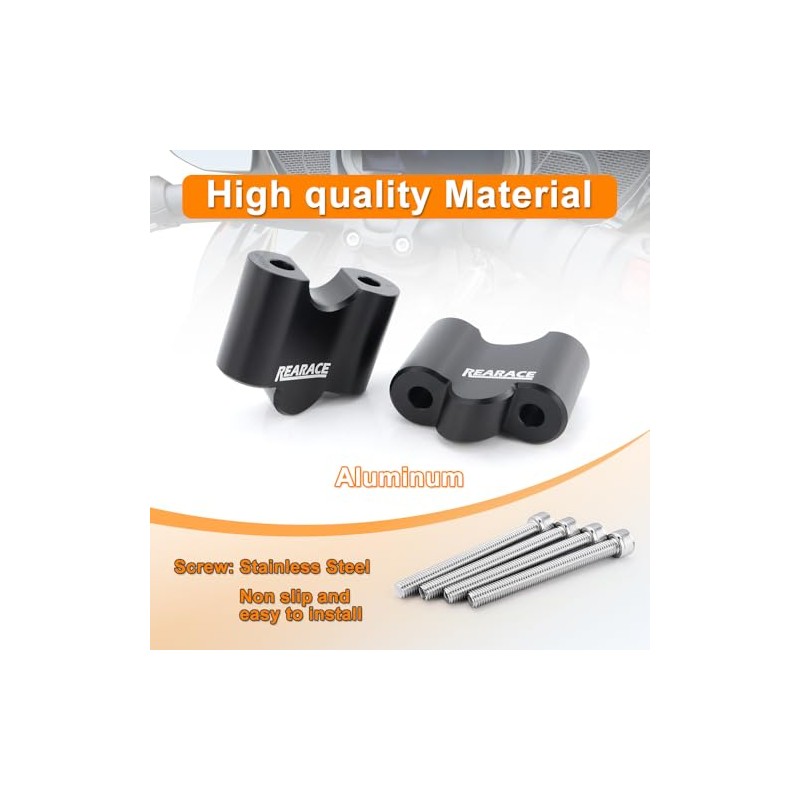 Aluminum Handlebar Riser 2 Inch Fit Can-Am Spyder F3 2015-2025