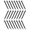 24 Packs 230mm Plastic Tent Stakes Garden Landscape Stakes Awning