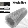 Hardware Cloth 1/4 inch 12inx10ft,Chicken Wire Mesh Fence,Galvanized After Welding