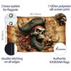Pirate Flag 90 x 150 cm with Eyelets - Large