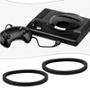 OTOTEC 6pcs Game Console Drive Belt Replacement 2.4x2.1x0.15cm Compatible with