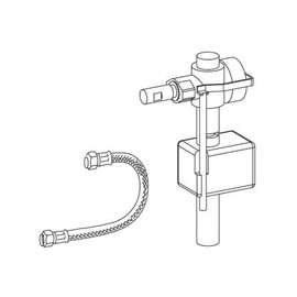 MEPA Replacement Reinforced Hose UPSK SC R11 Filling Valve