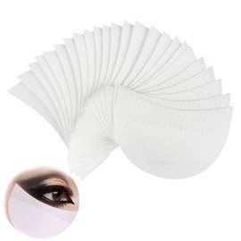 150Pcs Makeup Eye Pad Stickers Useful Eyeshadow Stencils Pads Half-Moon Shape Eye Pads Curved Eye Makeup Eyeshadow Pads for Eyelash Extensions Lips Makeup