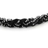MapofBeauty 18" One Colors Fashion Three Braided Rope Tornado Necklace