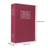 Diversion Book Safe Imitation Books Realistic Stainless Steel Liner Portable