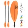 OCEANBROAD Adjustable Carbon Fiber Kayak Paddle 86in/220cm to 94in/240cm Kayaking