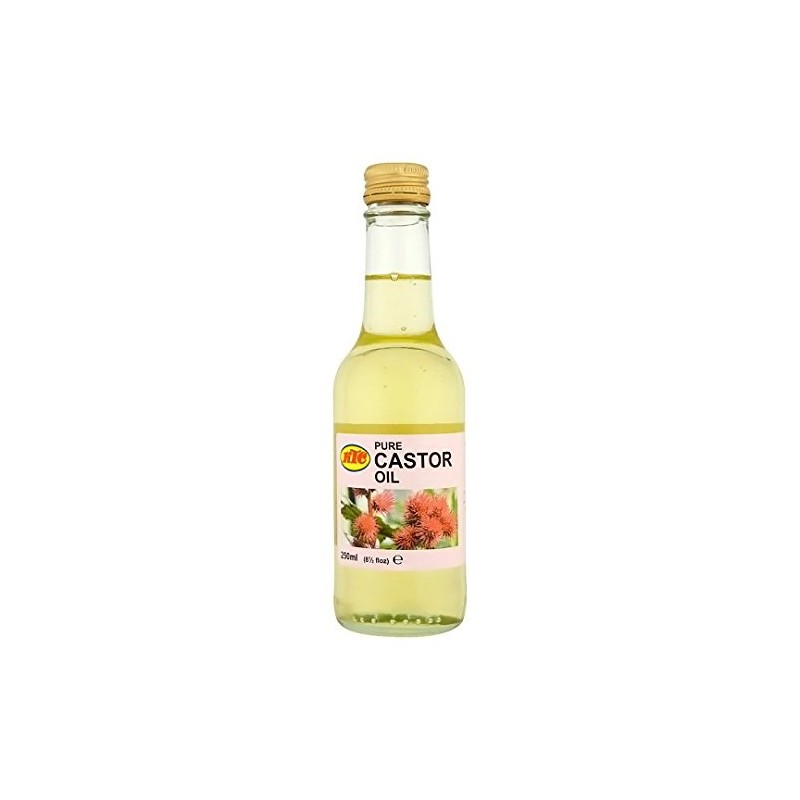 KTC 100% Pure Castor Oil 250ML Ideal for Hair Care