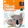 Boye 3629012001 Jonah's Hands Stuffed Koala Crochet Kit for Beginners,