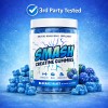 Creatine Gummies 120 Count 3 Flavors Watermelon Strawberry Blue Raspberry