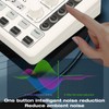 Live Sound Card, Mini Sound Mixer Board for Live Streaming,