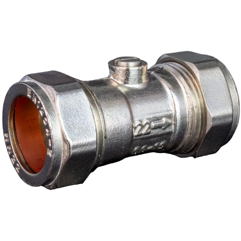 22mm or 3/4 Inch Isolation Valve x 1 WRAS Approved