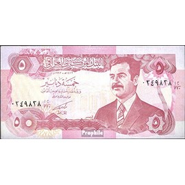 Prophila Collection Banknote Iraq Pick No. 80c UNC 1992 5 Dinars (Banknotes for Collectors - No Payment Method)