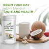 CAcafe Coconut Tea, Coconut Infused Green Tea, Creamy Drink Mix,
