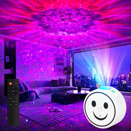 Star Projector, Galaxy Projector for Bedroom, 17 Lighting Modes Galaxy Light Projector with Timer & Remote Control, Gift for Kids Adults, Birthdays,Christmas, Valentine's Day