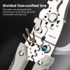 SQHY Multifunctional Wire Stripper Crimper Cable Cutter Pliers Wire Stripping