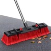 18inch Heavy-Duty Push Broom 70 in Handle Stiff Bristles Outdoor