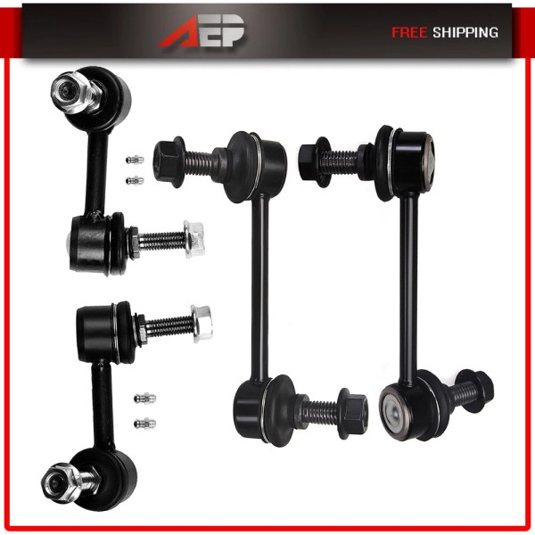 Auto_Engineparts New Set(4) Front and Rear Stabilizer Sway Bar Links