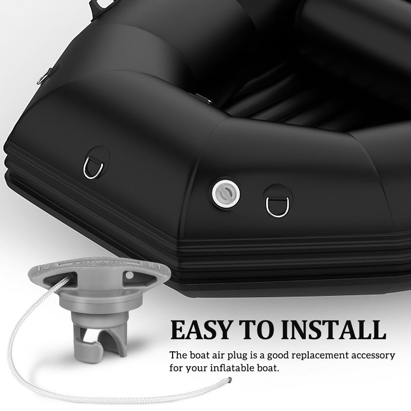 HANABASS Kayak Air Valve Caps 4Pcs Inflatable Boat Air Covers