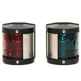Aqua Signal Boat Nav Bow Light 25200-1 | 12 Volt 25300-1 (Set of 2)