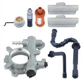 for STIHL MS360 036 MS 360 Pro Chainsaw Part Oil Pump Oiler Worm Gear Fuel Line