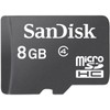 SanDisk 8 GB MicroSDHC Memory Card Only (Label May Change)