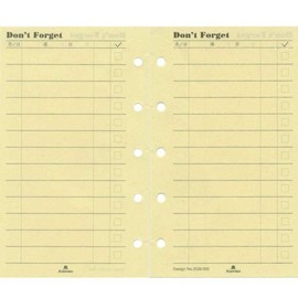 ミニ5穴 ドントフォーゲット＜イエロー＞ 2526-100