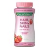 Hair Skin And Nails 140 Gomitas 2500 Biotina Sabor Frutilla