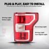 Passenger Side Tail Light Assembly Compatible with Ford F150 F-150
